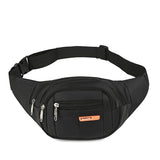 Canvas Travel Bag Crossbody Chest Bags Waist Packs Pocket