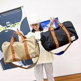 Unisex Oxford Fitness Handbag Waterproof Gym Bag Separation Shoes Multifunction
