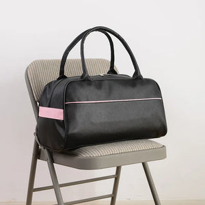 Unisex PU Leather Travel Handbags Large Capacity Luggage Bags