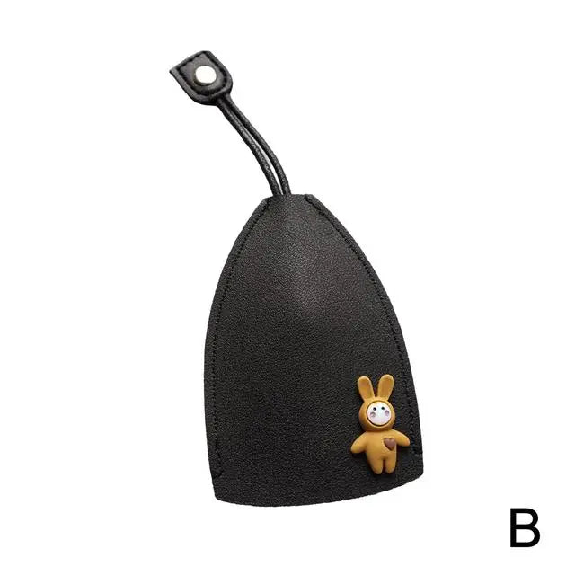Unisex Cartoon Car Key Case Holder PU Leather Housekeeper Collection