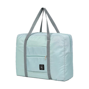 Foldable Duffle Pack Handbag Flamingo Pattern Tote Bags