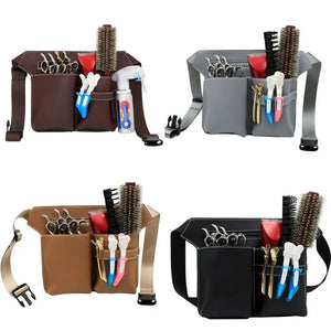 Barber Scissors Bag Waist Pouch Hair Salon Tool Storage Case