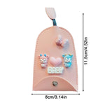 Unisex PU Leather Key Bag Housekeepers Keychain Car Holder