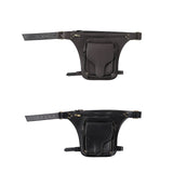 Retro Rubber Satchel Bag Crossbody Shoulder Handbag Messenger Travel