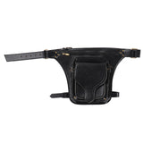 Retro Rubber Satchel Bag Crossbody Shoulder Handbag Messenger Travel