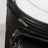 Retro Rubber Satchel Bag Crossbody Shoulder Handbag Messenger Travel