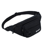 Unisex Red Waterproof Waist Bag Fanny Pack for Running Sport