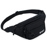 Unisex Red Waterproof Waist Bag Fanny Pack for Running Sport
