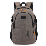 Waterproof Unisex School Bag Backpack Nylon Shoulder Bags