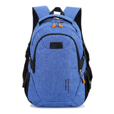 Waterproof Unisex School Bag Backpack Nylon Shoulder Bags