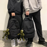 Solid Hiking Backpack Unisex Shoulder Backpack Casual
