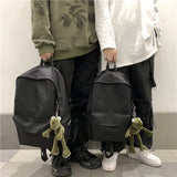 Unisex Shoulder Backpack Solid Hiking Backpack