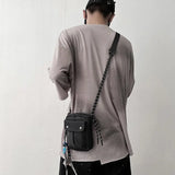Unisex Nylon Shoulder Bag Soft Casual Crossbody Phone Bag