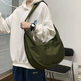Unisex Messenger Crossbody Bag Students Bookbag