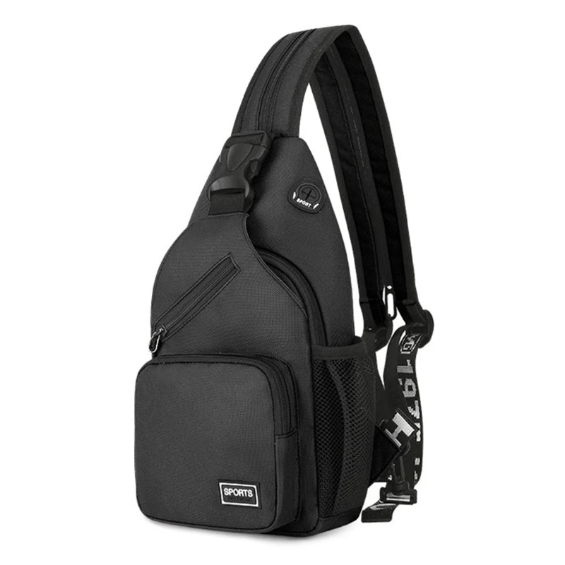 Waterproof Sling Backpack Chest Bag Travel Hiking Daypack