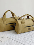 Soft Canvas Handbag Large Capacity Travel Duffle Bag Unisex Men Women