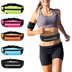 Unisex Sports Running Waist Bag Gym Pouch Waterproof Cycling Phone Sack