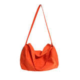 Sporty Style Neon Green Messenger Shoulder Bag