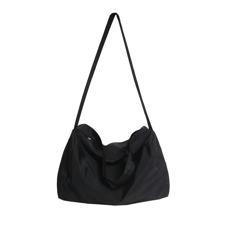 Sporty Style Neon Green Messenger Shoulder Bag