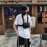 Unisex Streetwear Chest Rig Bag Hip Hop Pouch Tactical Belt Bag