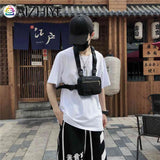 Unisex Streetwear Vest Chest Rig Hip Hop Pouch Bag