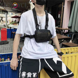 Unisex Streetwear Chest Rig Bag Hip Hop Pouching Bag