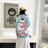 Graffiti Forest Backpack Large Capacity Schoolbag