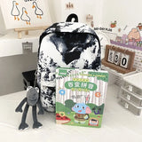 Graffiti Forest Backpack Large Capacity Schoolbag