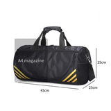 Unisex Large Capacity Travel Beach Shoulder Bag Taekwondo Duffle