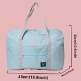 Unisex Travel Bags Organizers Large Capacity Weekend Bag Avocado Pattern