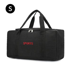 Unisex Vintage Canvas Travel Bag Large Capacity Duffel Hand Luggage Bag