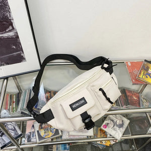 Unisex Waist Bag Fanny Pack Harajuku Street Style Hip Hop Bag
