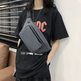 Unisex Street Style Waist Bag Fanny Pack Hip Hop Crossbody Bag
