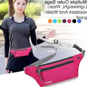 Waterproof Unisex Waist Bag Female Belt Fanny Pack
