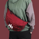 Unisex Large Capacity Waist Bag Streetwear Hip Hop Fanny Pack