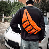 Waterproof Street Style Waist Bag Large Capacity