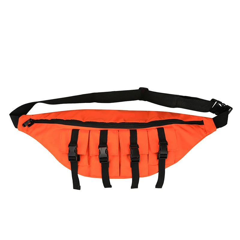 Unisex Waterproof Fanny Pack Large Capacity Hip Hop Banana Bag