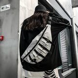 Waterproof Street Style Waist Bag Large Capacity