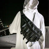 Waterproof Street Style Waist Bag Large Capacity