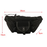 Unisex Waist Bag Tooling Fanny Pack Multifunction Streetwear Hip Hop Chest Bag