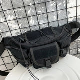 Unisex Waist Bag Tooling Fanny Pack Multifunction Streetwear Hip Hop Chest Bag