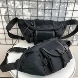 Unisex Waist Bag Tooling Fanny Pack Multifunction Streetwear Hip Hop Chest Bag