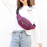Unisex Waist Bags Fanny Pack Crossbody Chest Bags Adjustable Strap Pack