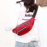 Unisex Waist Bags Fanny Pack Crossbody Chest Bags Adjustable Strap Pack