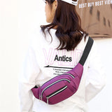 Unisex Waist Bags Fanny Pack Crossbody Chest Bags Adjustable Strap Pack