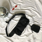 Unisex Waist Pack Hip Hop Streetwear Tactical Chest Bag