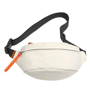 Unisex Nylon Waist Bag Street Style Hip Hop Crossbody Chest Pack