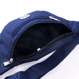 Solid Oxford Waist Packs Men Women Pockets Neutral Travel Hiking Bags