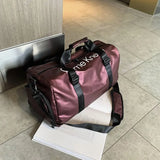 Waterproof Duffle Bag with Shoes Casual Sport Weekend Bag