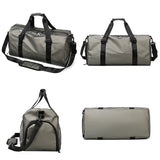 Waterproof Duffle Bag with Shoes Casual Sport Weekend Bag